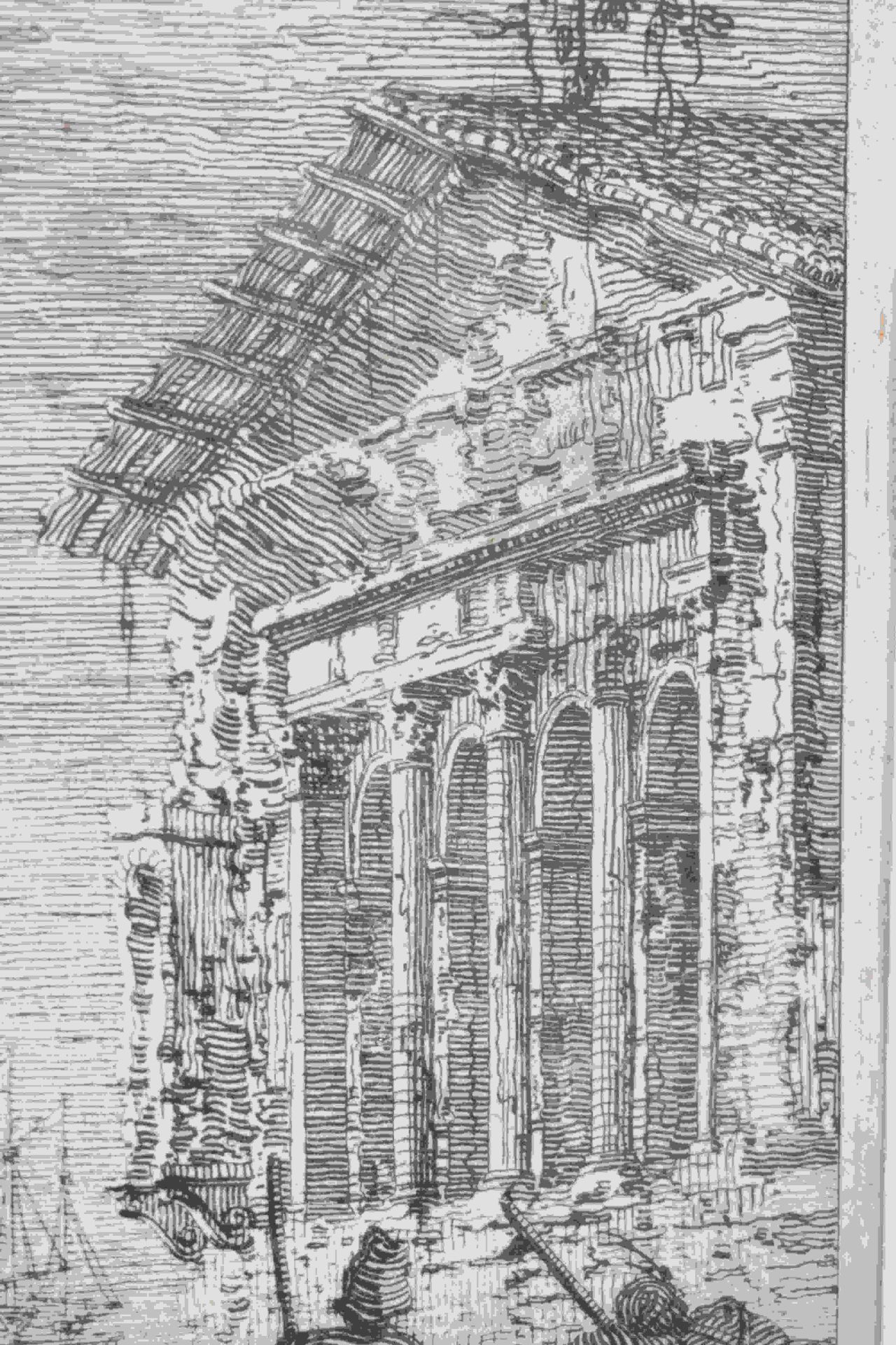 Canal, Giovanni Antonio, gen. Canaletto: Il portico con la lanterna - Image 19 of 24