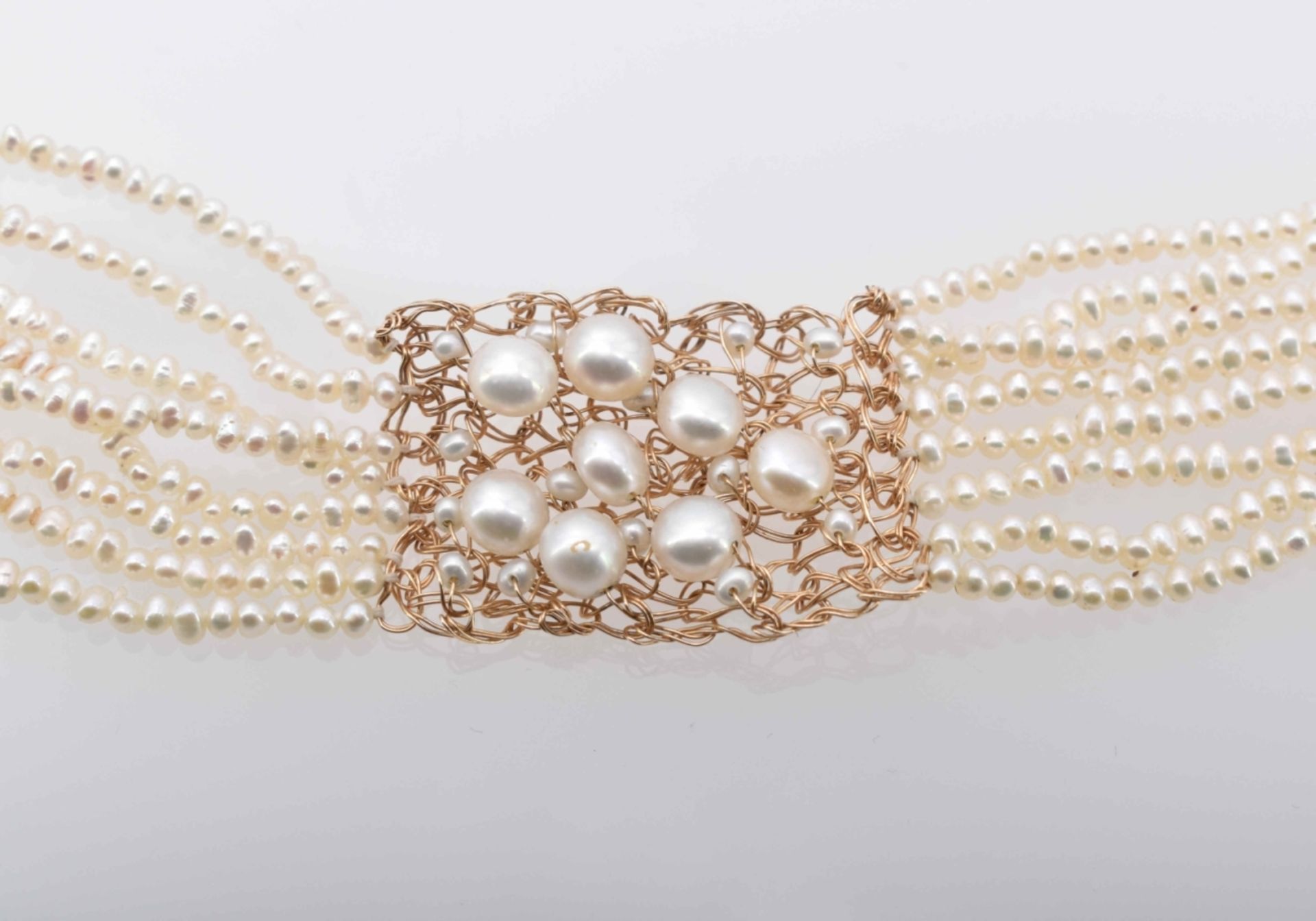 Moderne Perlenkette, 2. H. 20. Jh.