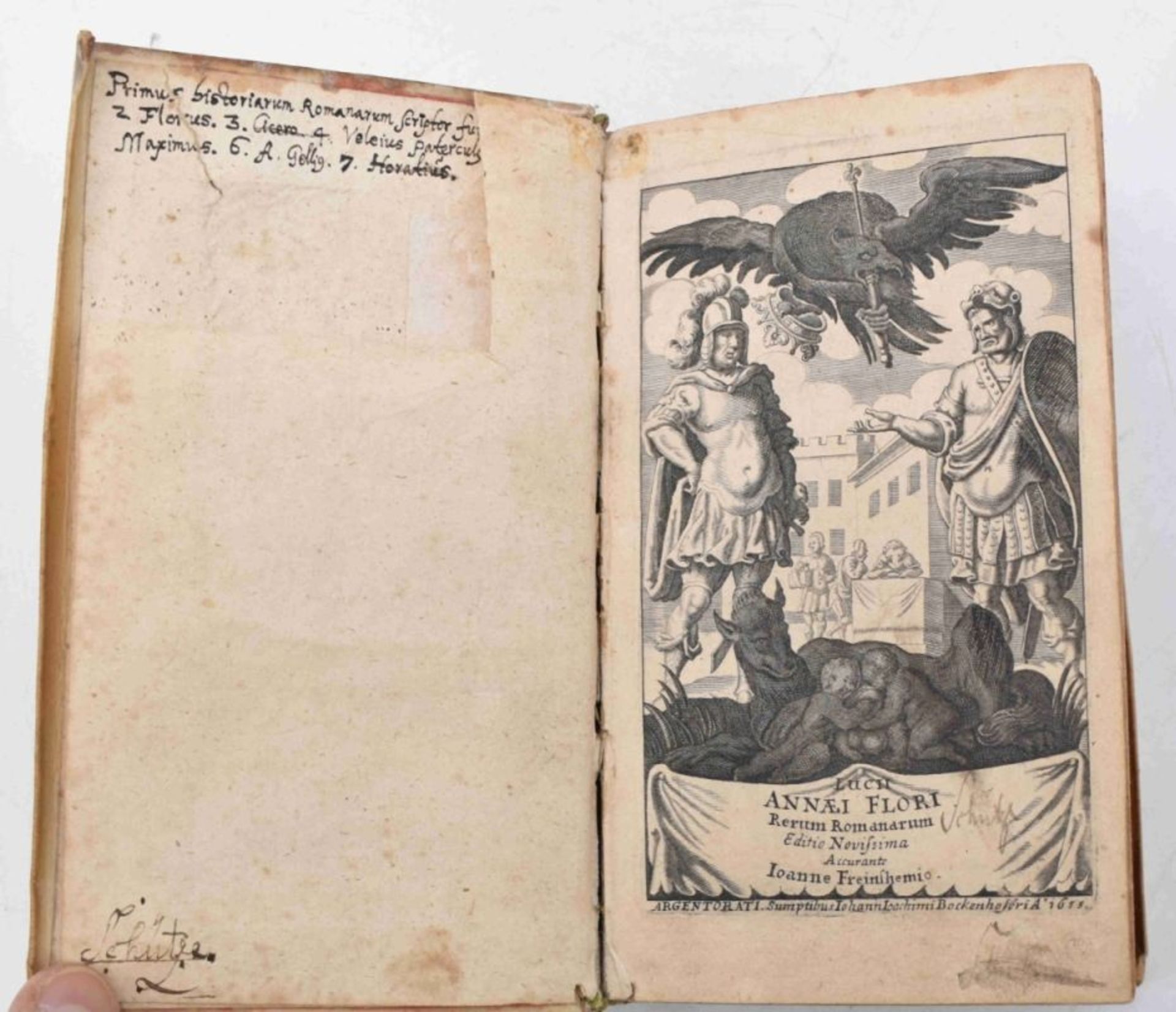 Freinsheim, Johannes: Lucii Annaei Flori Rerum Romanorum - Bild 2 aus 3