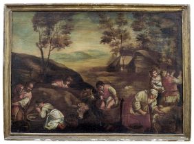 Bassano, Francesco d. J. - Nachfolger des 17./18. Jahrhunderts, Weinlese als Allegorie des Herbstes