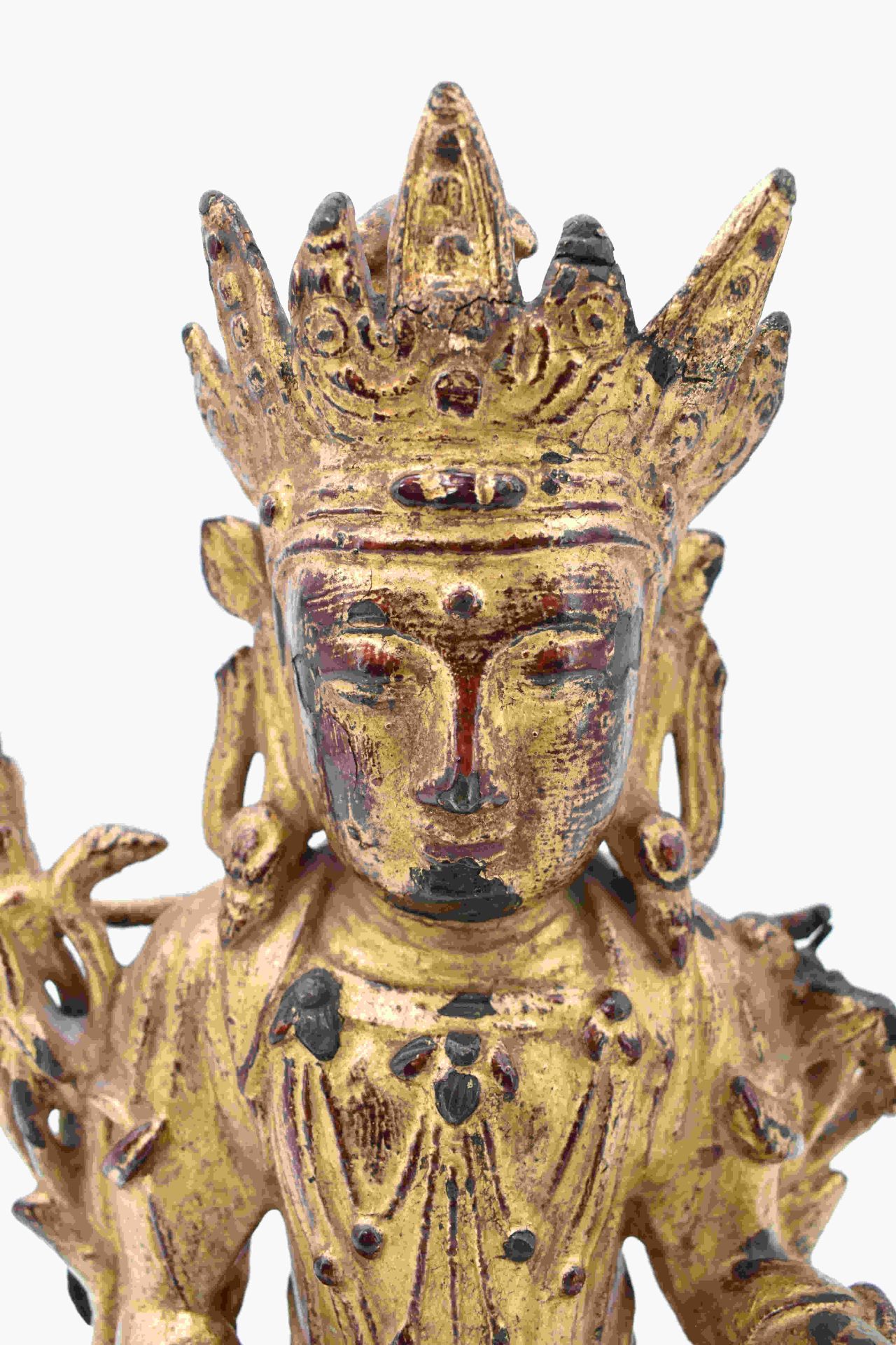 Weiße Tara (Sitatara), China, wohl Ming-Dynastie, 1368-1644 - Bild 15 aus 15