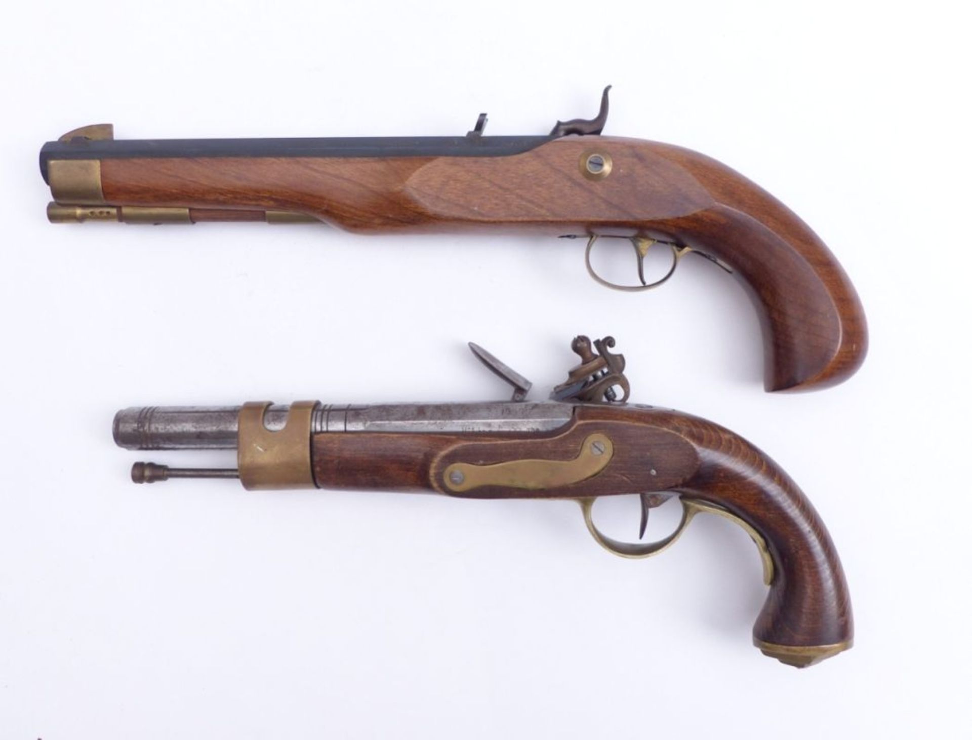 Zwei Duell-Pistolen, 19. und 20. Jh. - Bild 3 aus 3