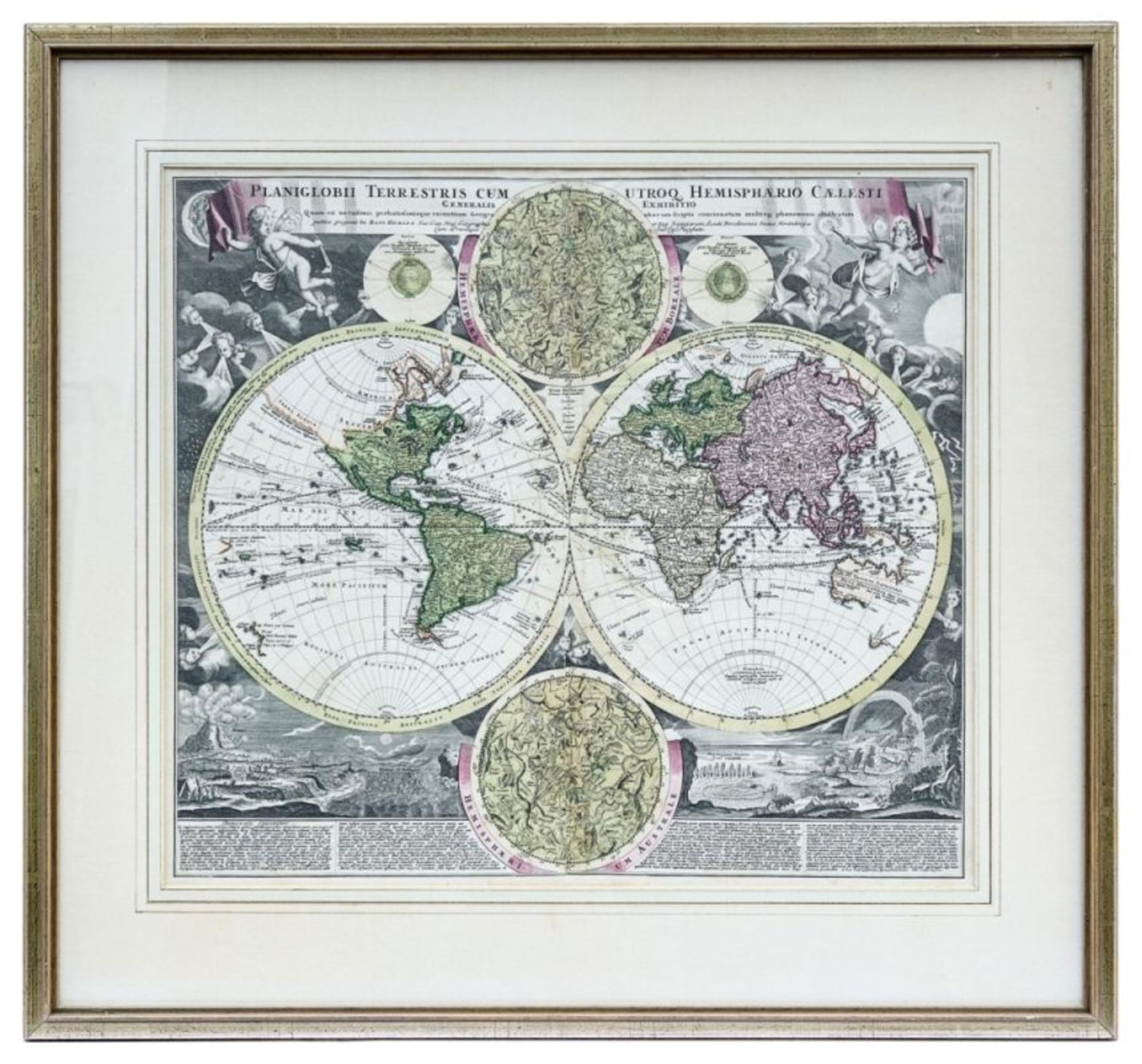 Homann, Johann Baptist: Weltkarte