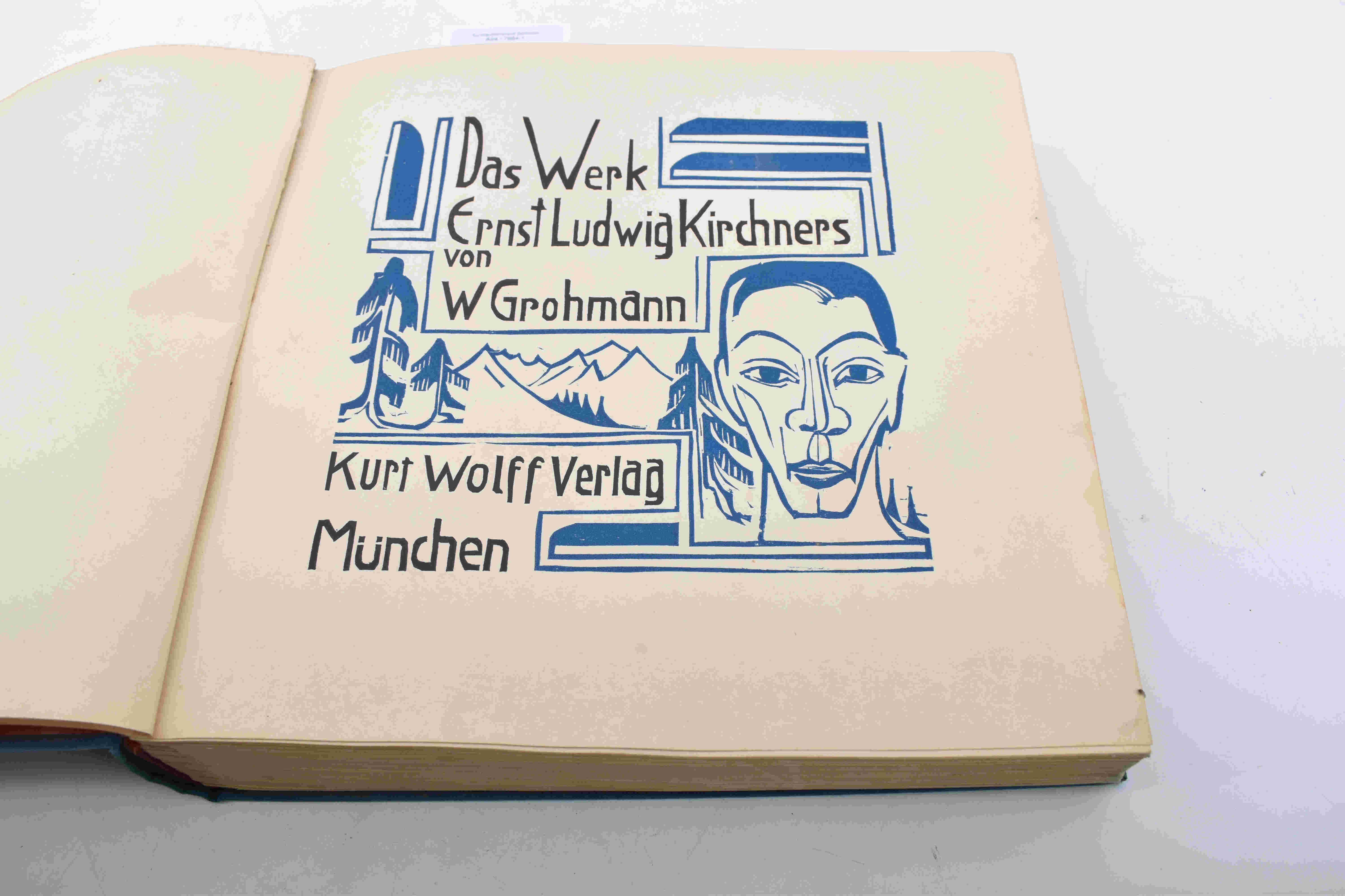 Grohmann, Will: Das Werk Ernst Ludwig Kirchners - Image 11 of 18