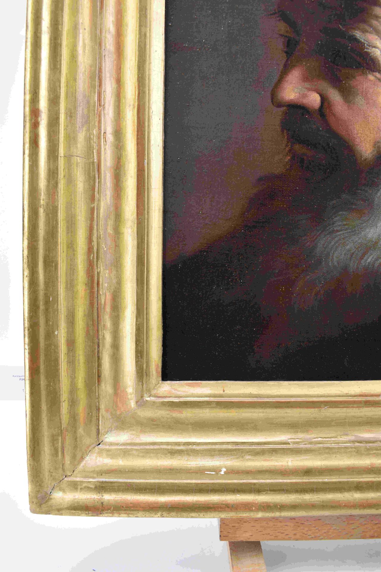Büste eines bärtigen Mannes, Neapolitanischer Maler, 2. H. 17. Jh. - Bild 5 aus 26