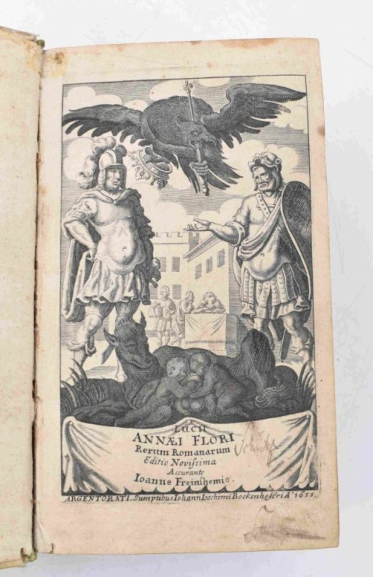 Freinsheim, Johannes: Lucii Annaei Flori Rerum Romanorum - Image 3 of 3