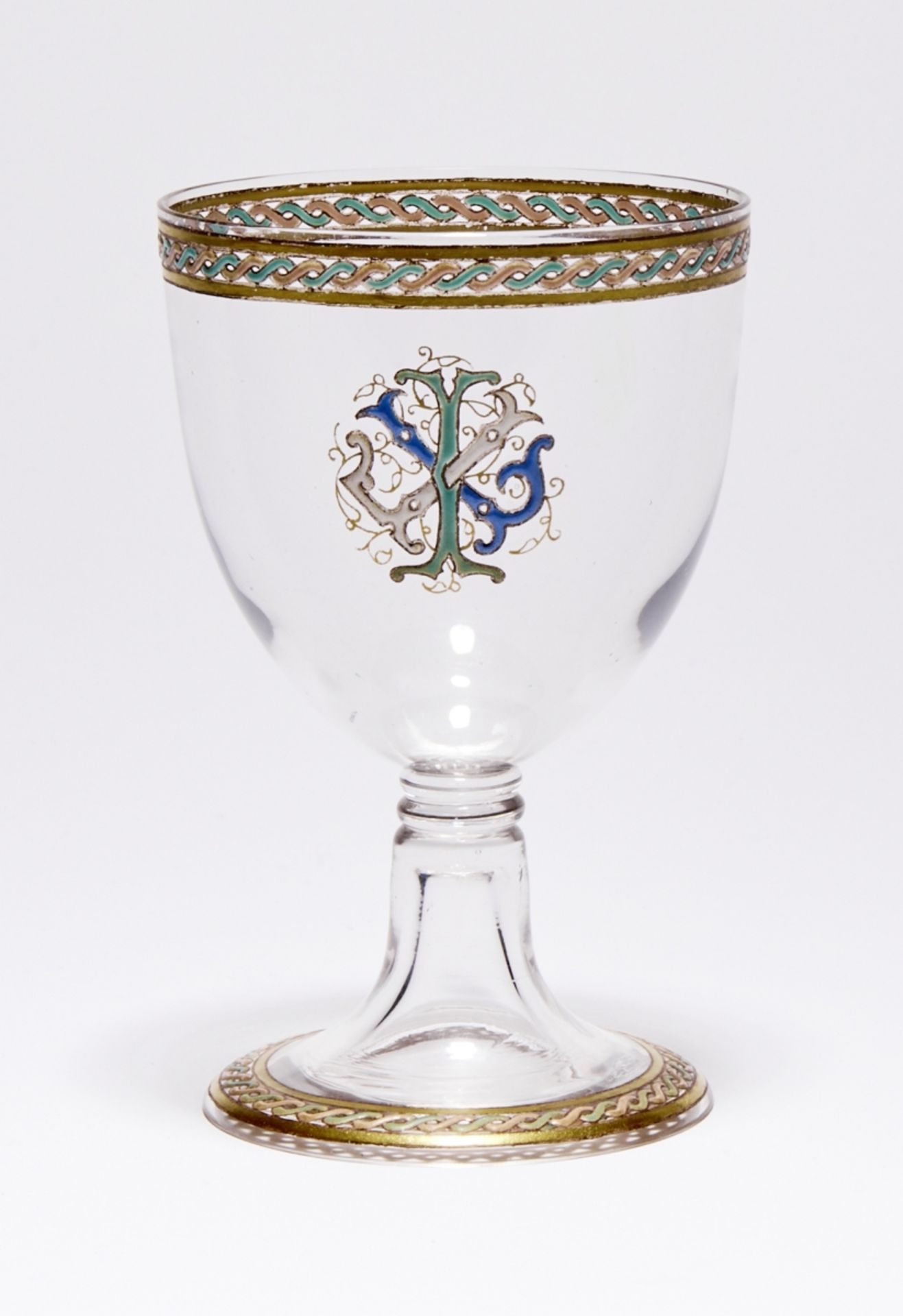 Pokalglas, Frankreich, 2. H. 19. Jh.