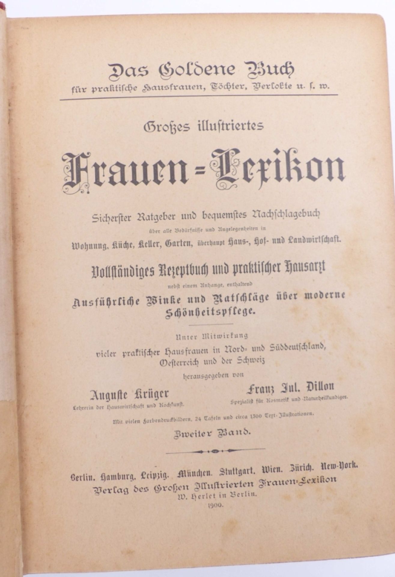 Drei Bücher, Frauenlexikon und Maschinenbau - Bild 6 aus 8