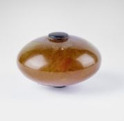 Ungewöhnliche, diskusförmige Snuff bottle, China, Qing-Dynastie