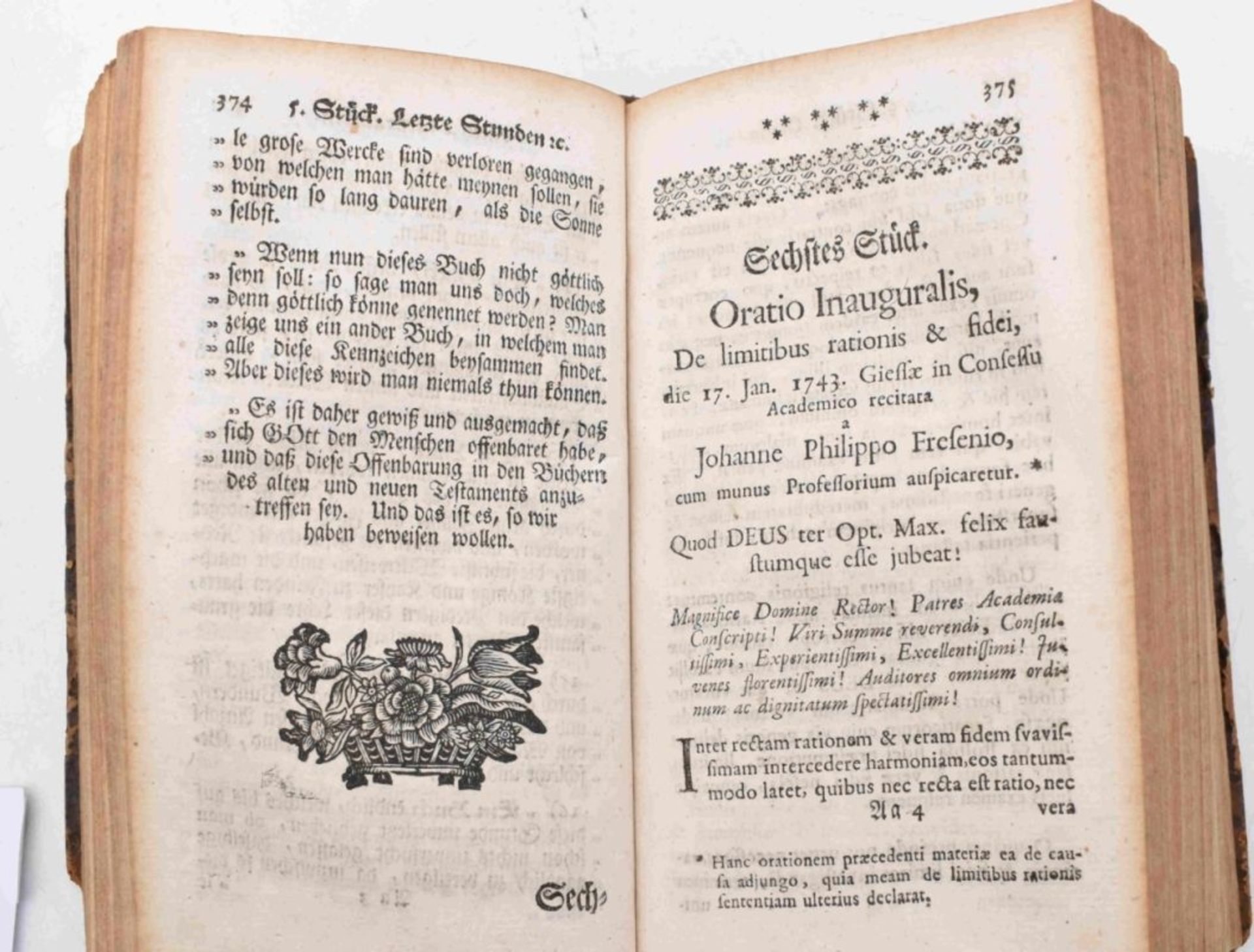 Fresenius, Johann Philipp: Pastoral-Sammlungen - Bild 3 aus 4