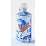 Große Snuff bottle, China, Qing-Dynastie