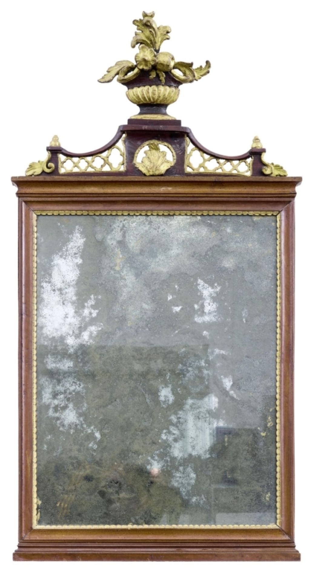 Louis-XVI.-Wandspiegel, Wohl Altona, E. 18. Jh.