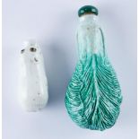 Zwei Snuff bottles, China, Qing-Dynastie oder später