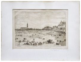 Canal, Giovanni Antonio, gen. Canaletto: Prí  della Valle (rechte Seite)