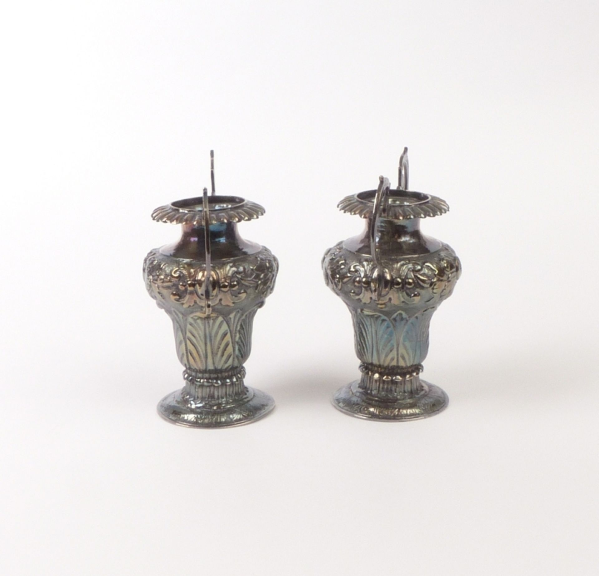 Zwei Miniatur-Vasen, Frankreich, 1732-38 - Image 2 of 3