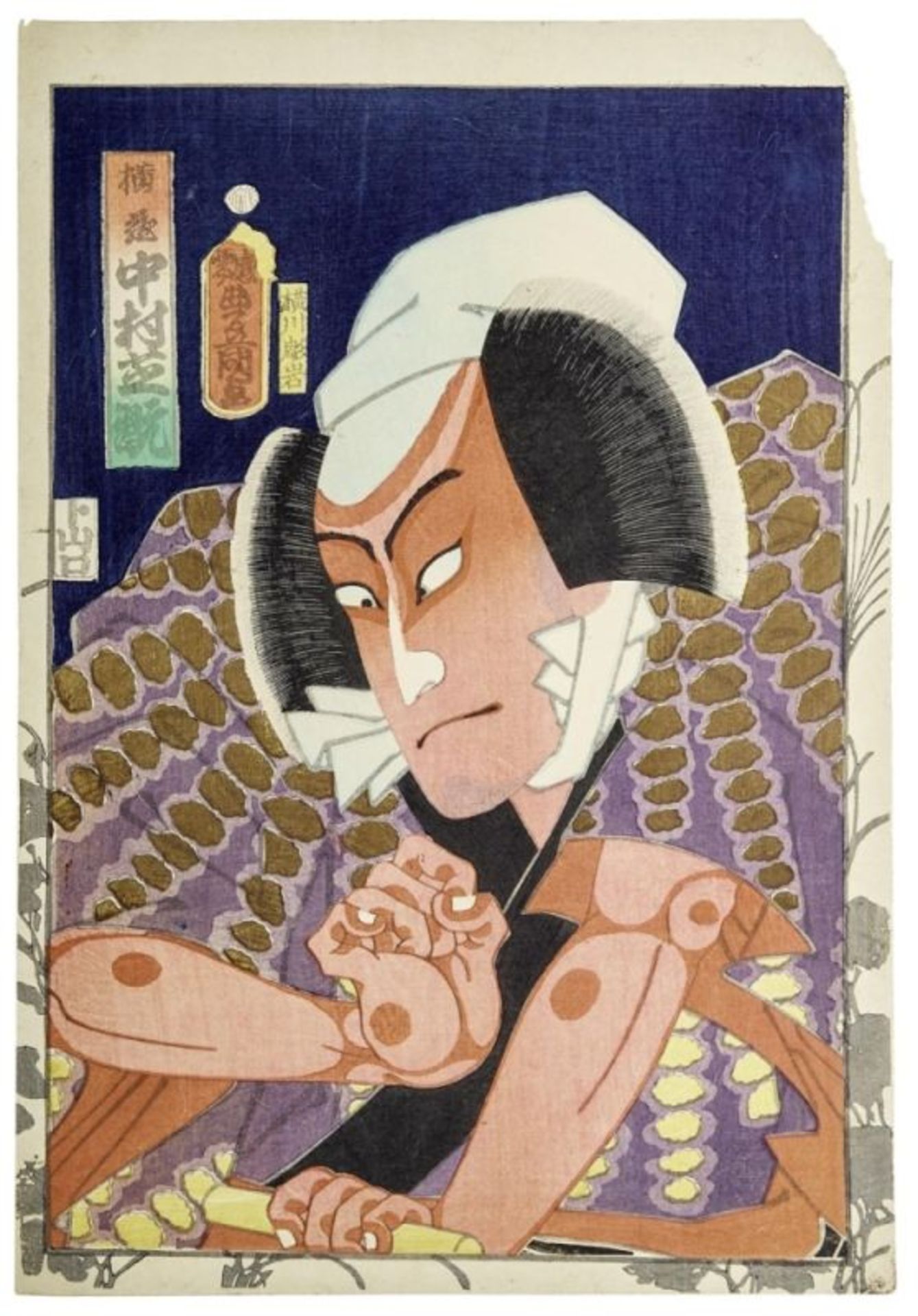 Utagawa Kunisada (Toyokuni III.), Nakamura Shikan IV als Yokozo