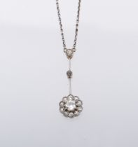 Jugendstil-Collier, Um 1900