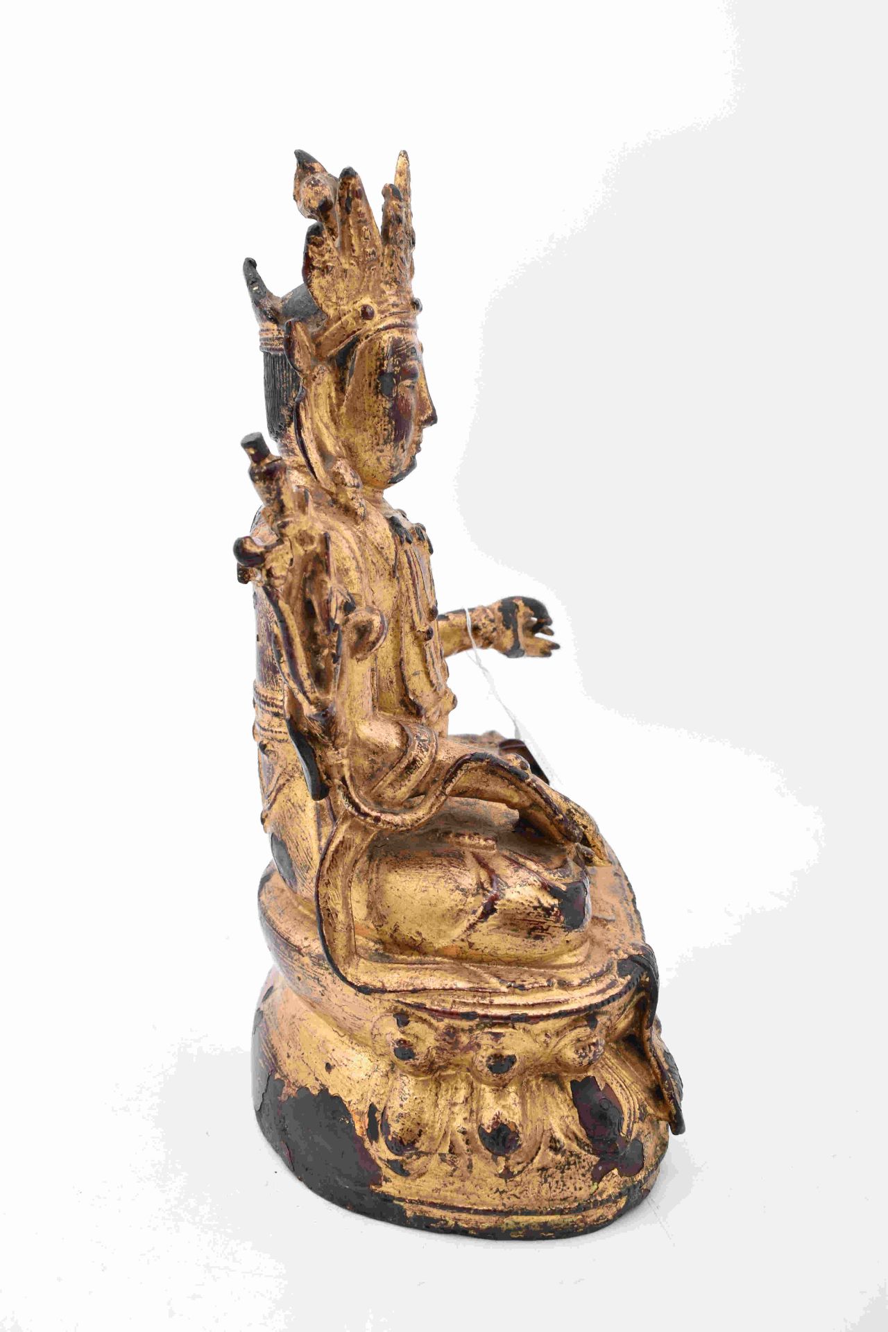 Weiße Tara (Sitatara), China, wohl Ming-Dynastie, 1368-1644 - Bild 3 aus 15