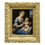 Raffael (Raffaello Sanzio da Urbino) - Nachfolge, Madonna mit der Nelke