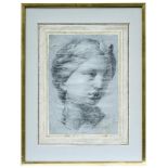 Kopf der Diana, italienische Schule des 18. Jahrhunderts