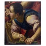 Molinari, Antonio (Attrib.): Junger Mann mit Geschmeide in den Händen