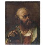 Der Apostel Matthias mit Beil, Venezianische Schule des 18. Jh.