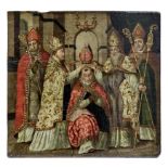 Krönung von Papst Martin V. beim Konstanzer Konzil, Deutschland, 17. Jh.