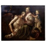 Caritas Romana, Römischer Meister, 2. H. 17. Jh.