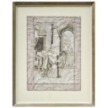 Blatt aus einer liturgischen Handschrift, 1. H. 17. Jh.