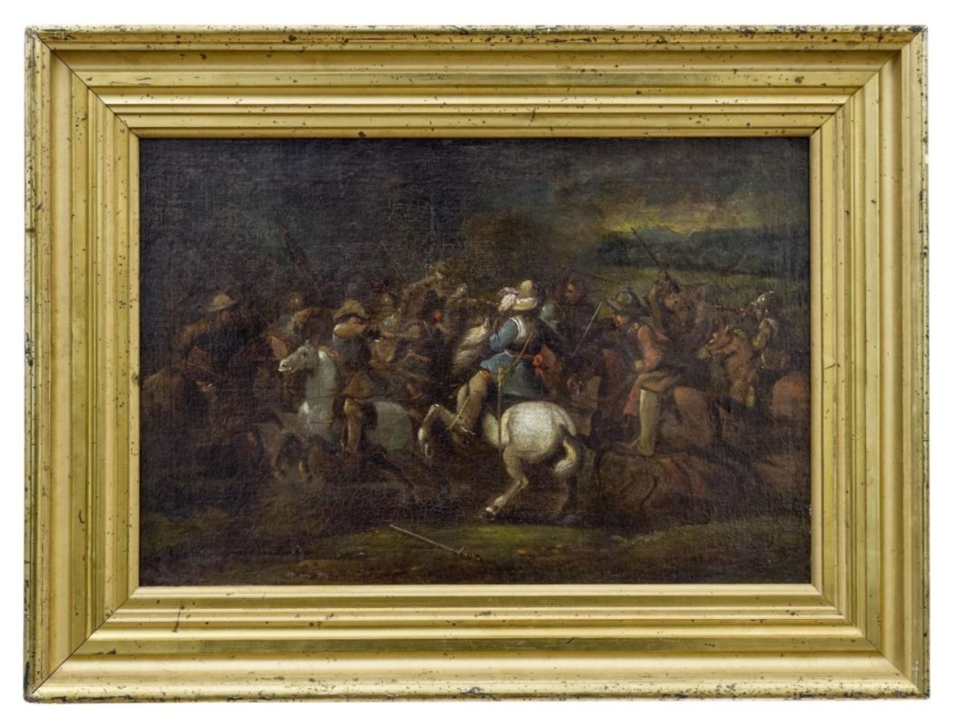 Paar Bataillenszenen, Flämische Schule, 17. Jh. - Bild 3 aus 4