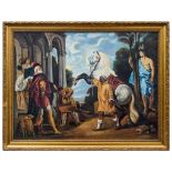 Jordaens, Jacob - moderne Kopie nach: Das Auge des Herren macht das Pferd fett