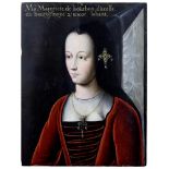 Bildnis der Margarete von Österreich, Deutscher Meister, E. 16. Jh.