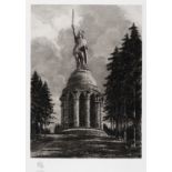 Hugo Ulbrich "Das Hermannsdenkmal". 1909.