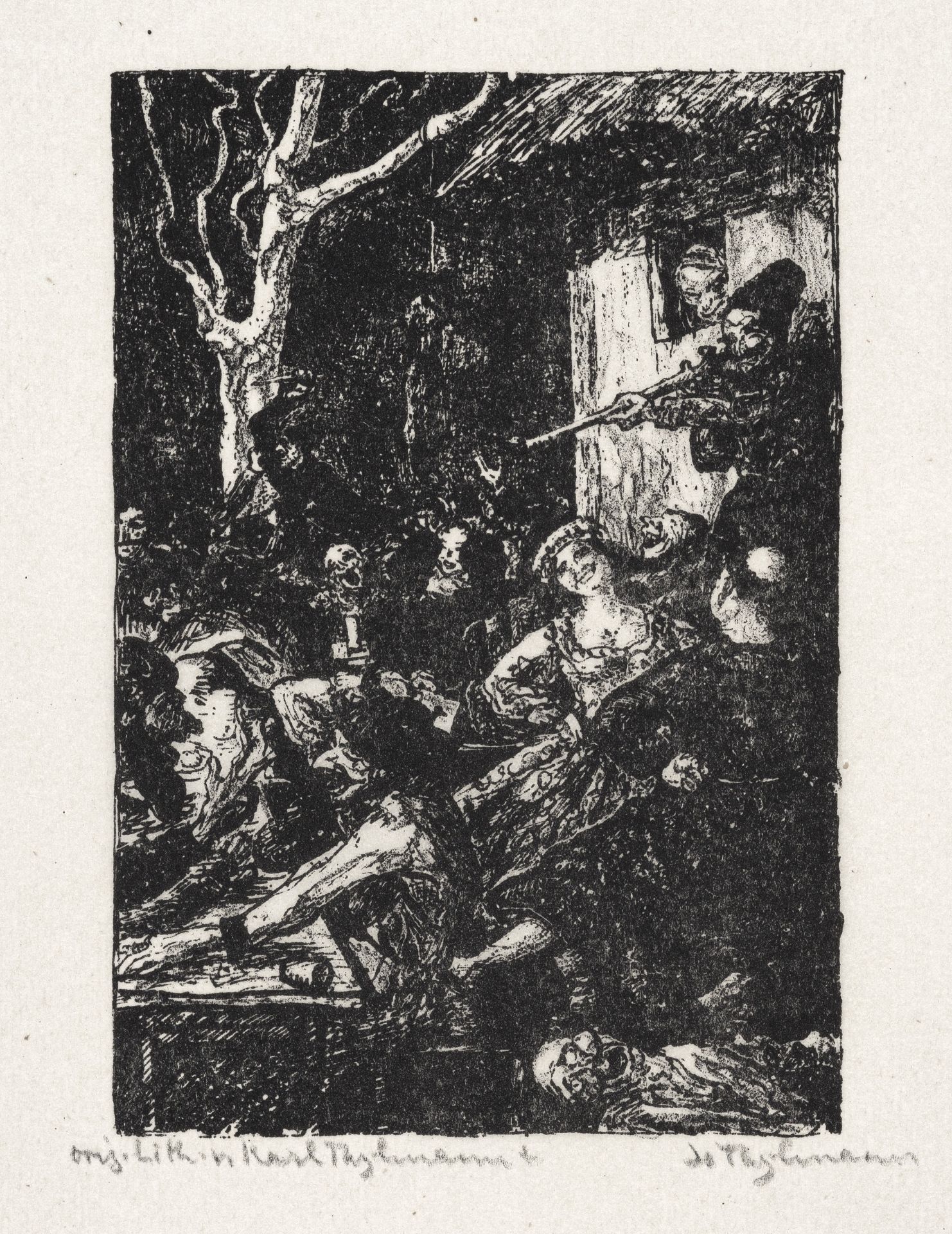 Karl Thylmann "Der Zauberer" von N. Gogol. 1916. - Image 6 of 12