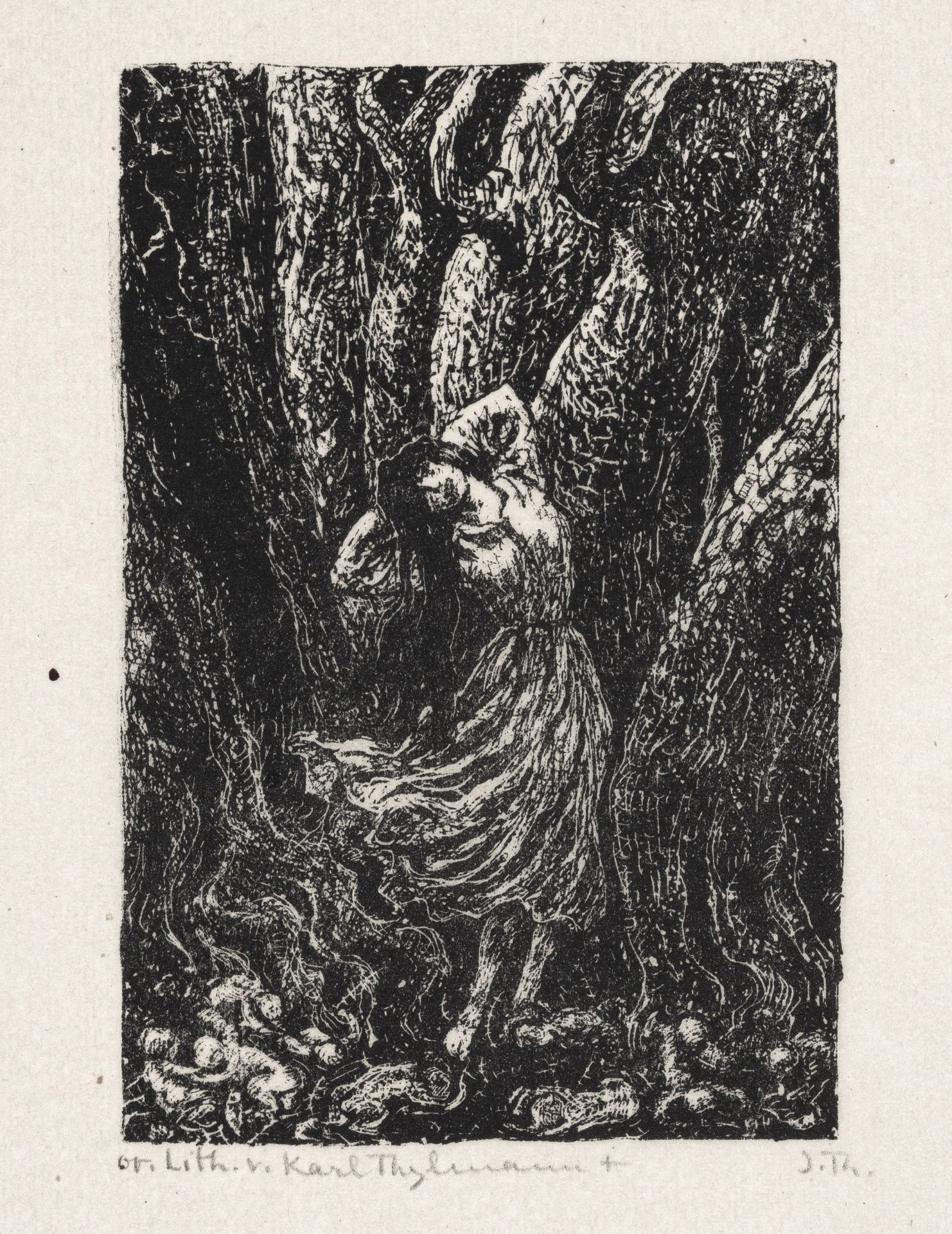 Karl Thylmann "Der Zauberer" von N. Gogol. 1916. - Image 8 of 12