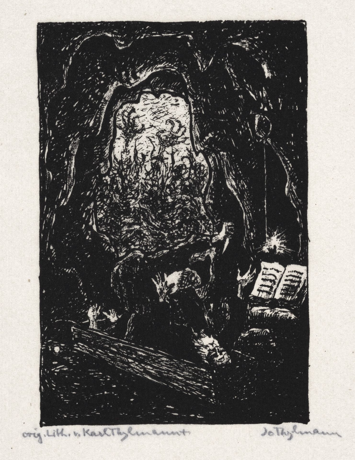 Karl Thylmann "Der Zauberer" von N. Gogol. 1916. - Image 9 of 12