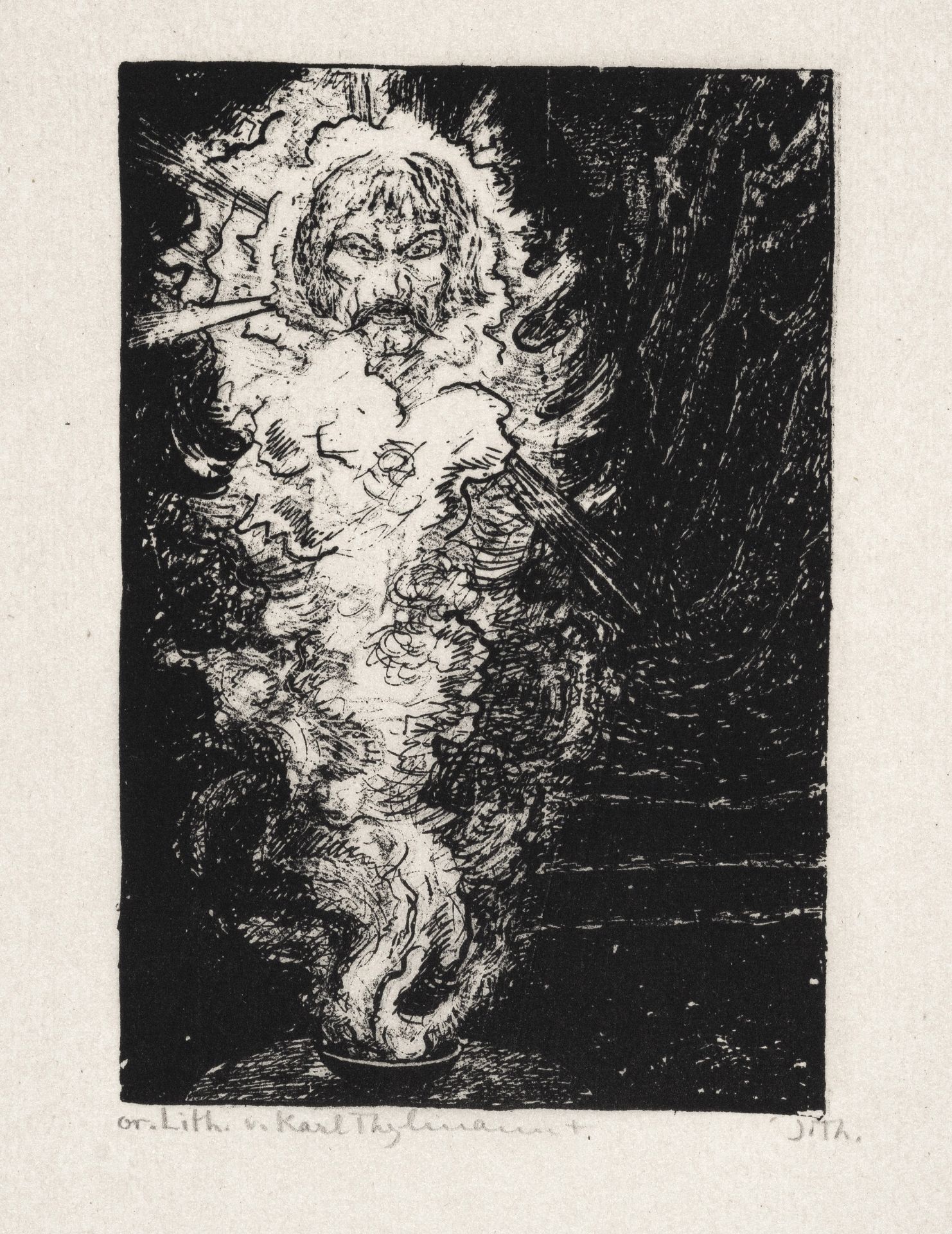 Karl Thylmann "Der Zauberer" von N. Gogol. 1916. - Image 7 of 12