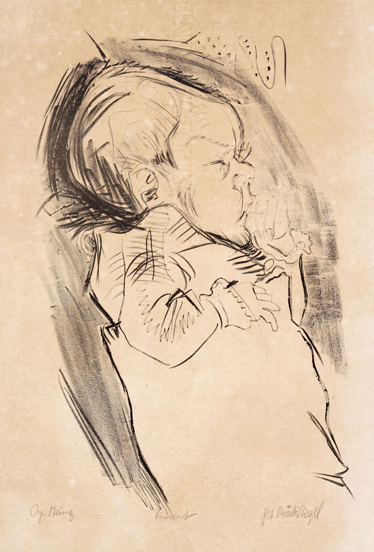Peter August Böckstiegel "Vincent". 1925.