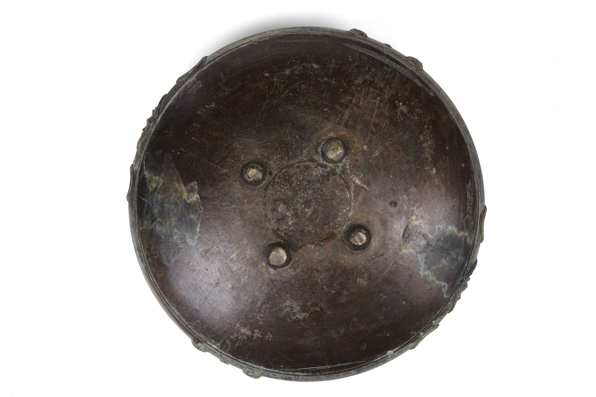 Large temple bowl - Uruli. Kerala, South India. Probably 19th century / early 20th century. 20t... - Image 13 of 14