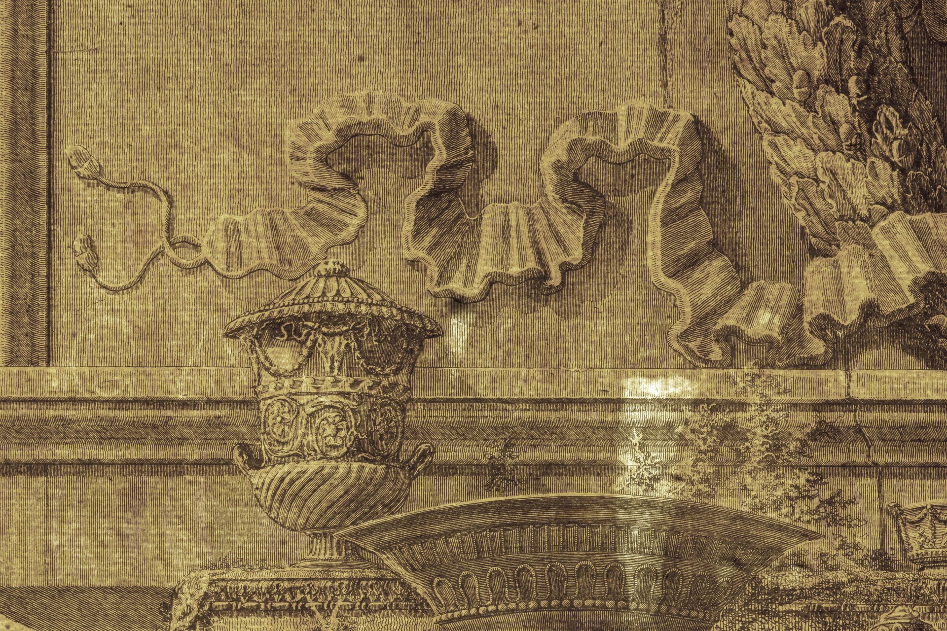 Giovanni Battista Piranesi "Bassorilievo antico che si vede nel Portico della Chiesa de SS. Apo... - Bild 2 aus 2