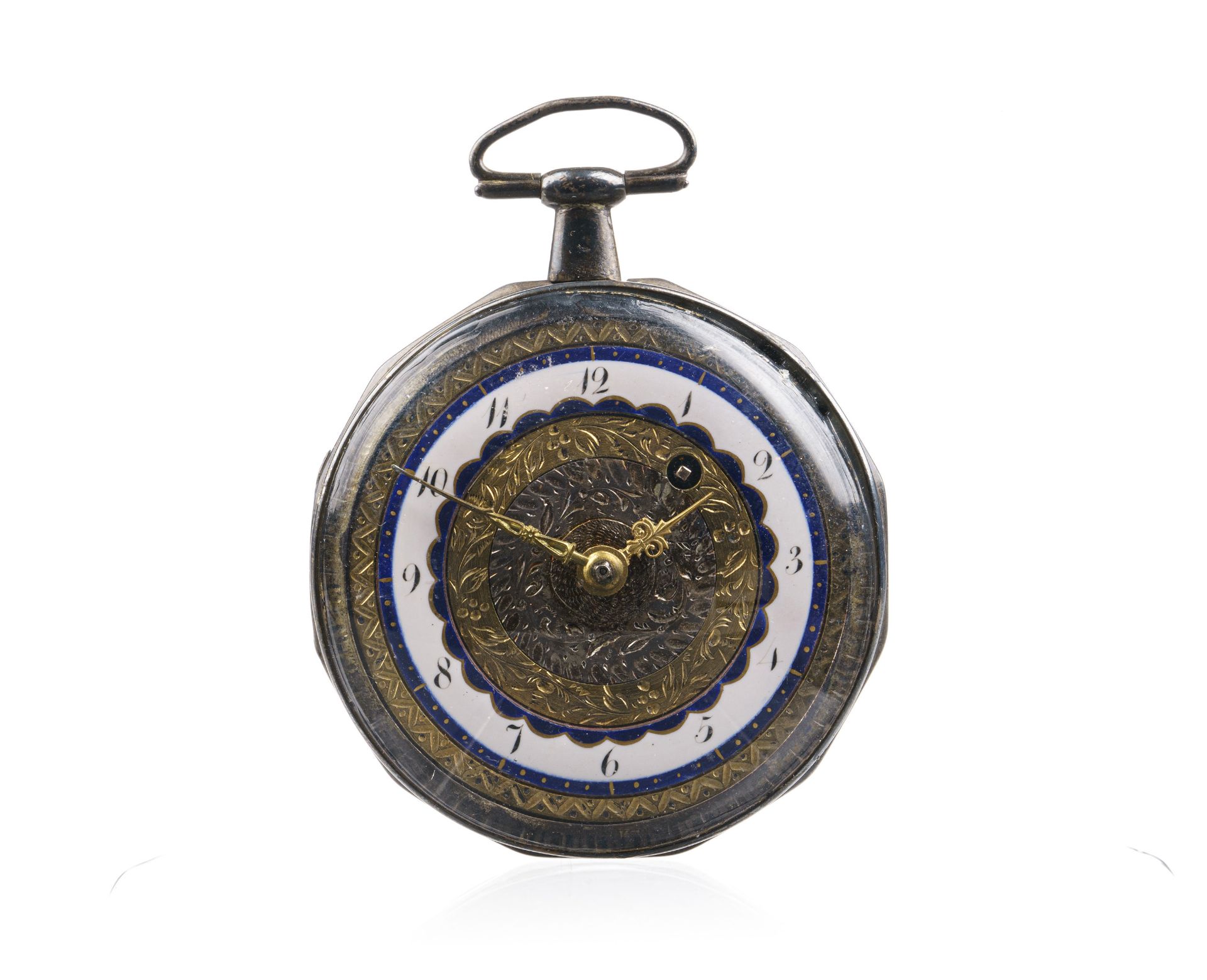 Spindeltaschenuhr. Wohl Lepine, Paris. Wohl 18./ 19th cent.