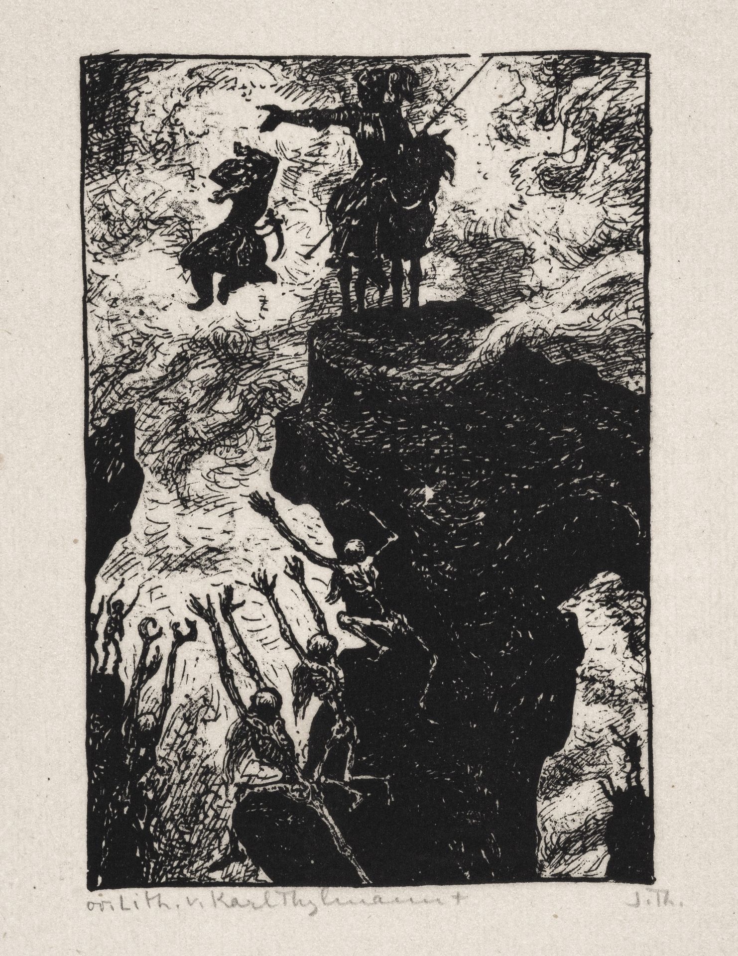 Karl Thylmann "Der Zauberer" von N. Gogol. 1916. - Image 11 of 12
