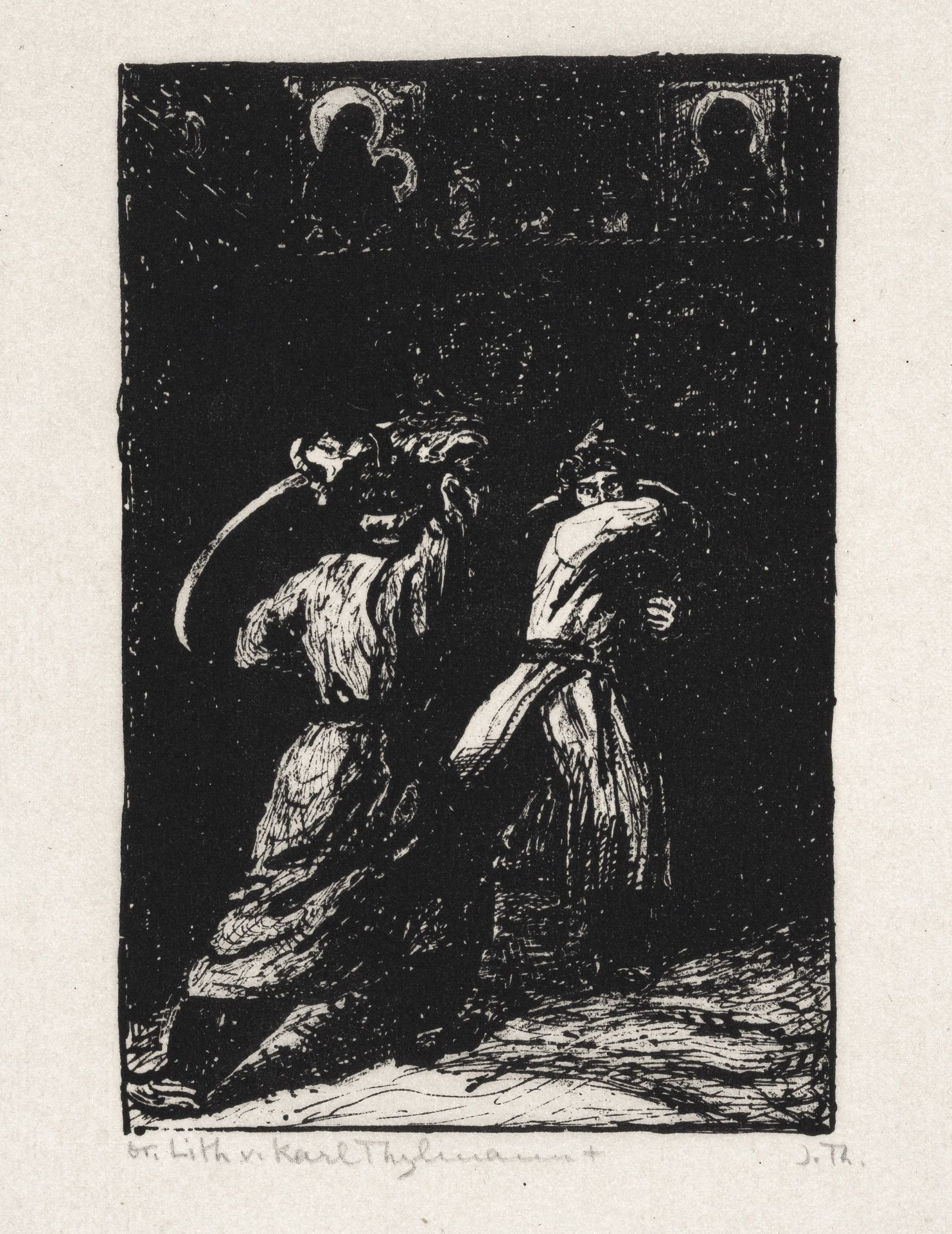 Karl Thylmann "Der Zauberer" von N. Gogol. 1916. - Image 3 of 12