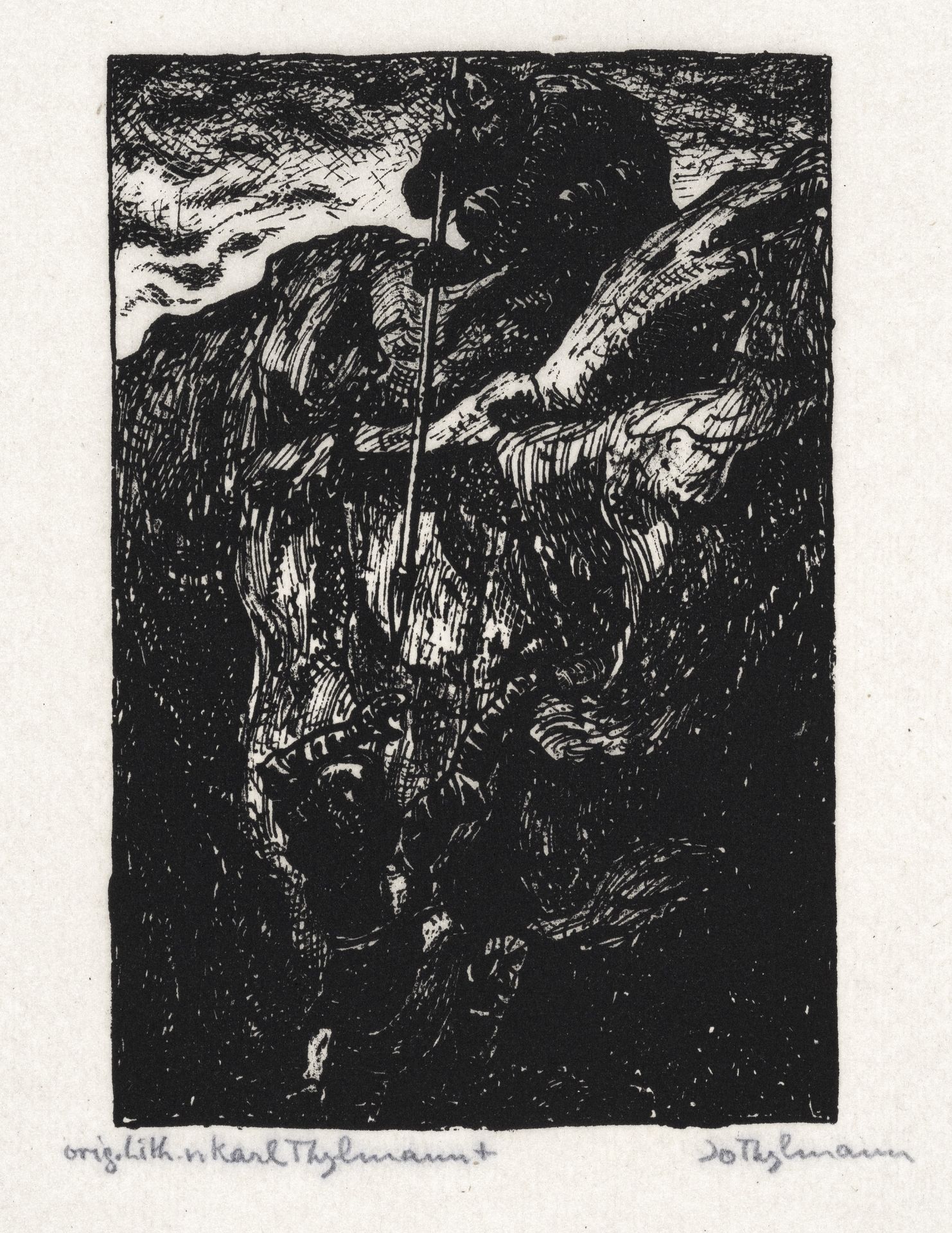 Karl Thylmann "Der Zauberer" von N. Gogol. 1916. - Bild 10 aus 12