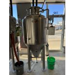 3bbl Fermenter #2 - Minnetonka, 2 zones, Valves, racking arm and spundy valve included