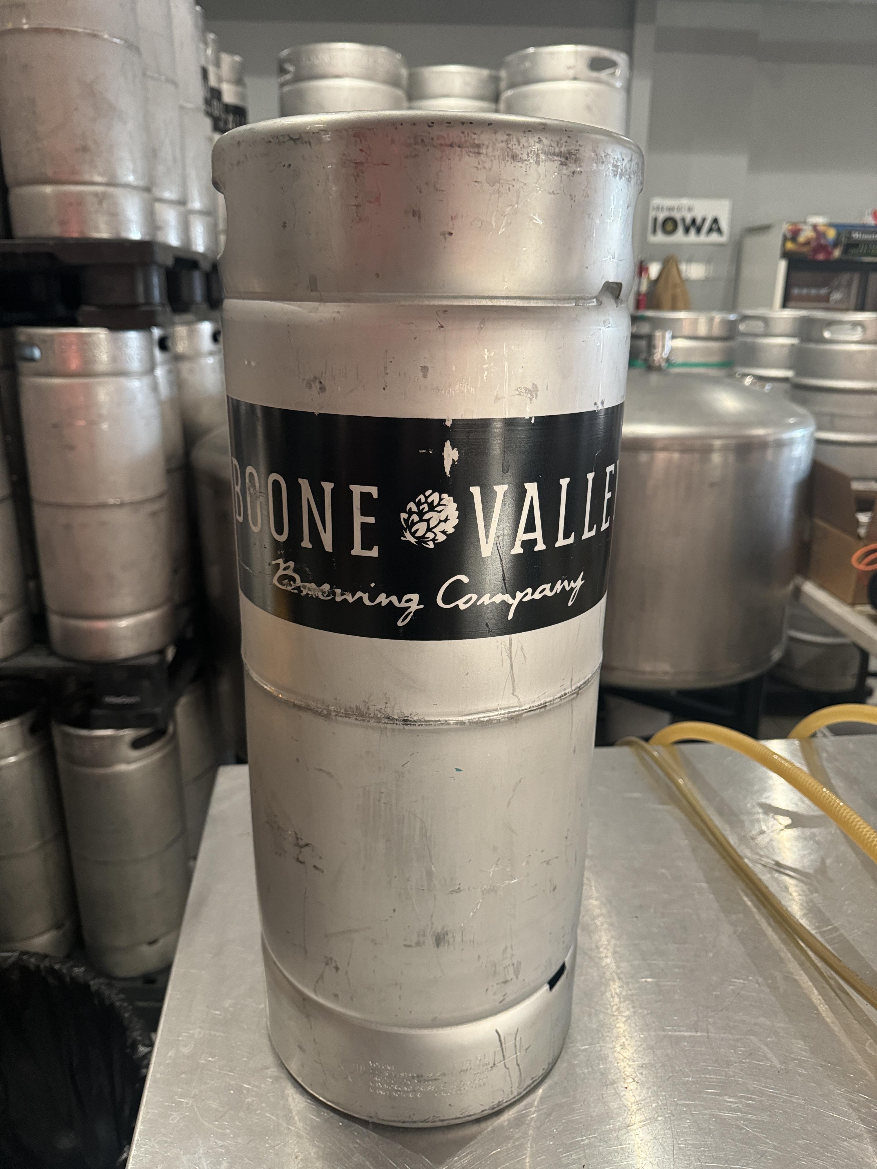 (Lot of Approx. 90 kegs) 1/6 bbl Kegs Silk Screen brewery label No Brewery Emboss, Micromatic S