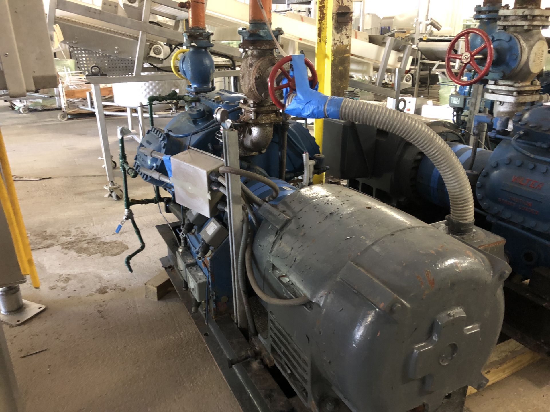 (Located in Ozark, AL) Vilter Reciprocating Ammonia Compressor, Serial# 31800, Model# A12K446B - Image 3 of 5