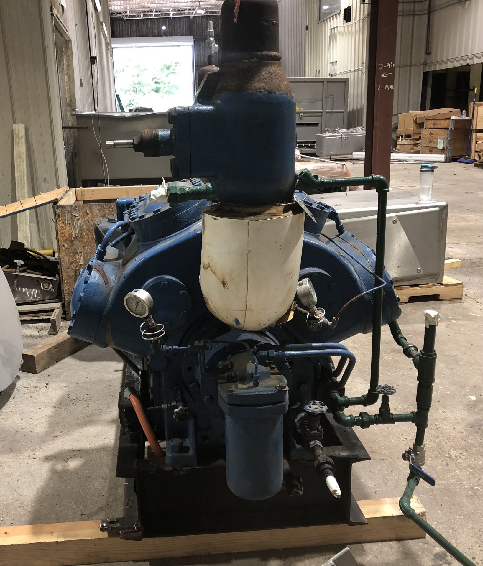 (Located in Ozark, AL) Vilter Ammonia Compressor, Model# A11K458XLD, Serial# 81218 - Image 3 of 4