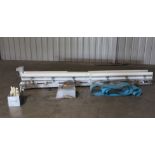 (Located in Ozark, AL)Kofab Scale Infeed Conveyor, 12" wide x 144" long, Serial# 100000000141