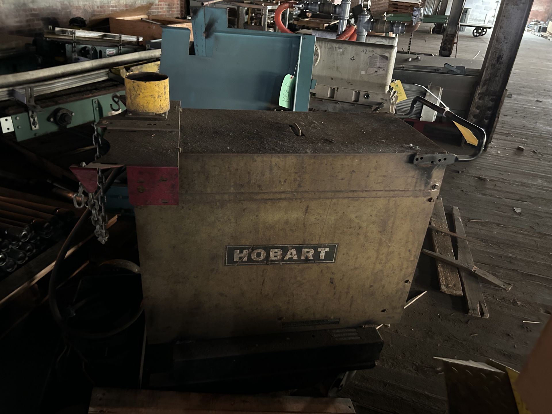 Hobart Welder, Rigging/ Removal Fee, $75